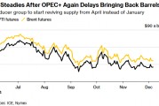 OPEC+将增产计划再推迟三个月 市场仍担忧明年供应过剩