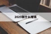 2029年做什么赚钱_2022年做什么比较好