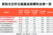 北交所主题基金 最高大赚50%！